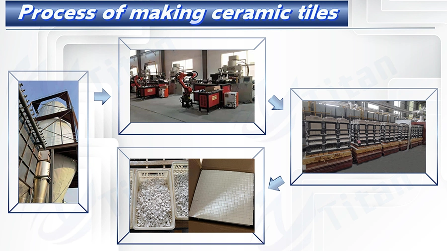 Wear Resistant Alumina Ceramic Hexagonal Square Tile Mat for Abrasive Protection