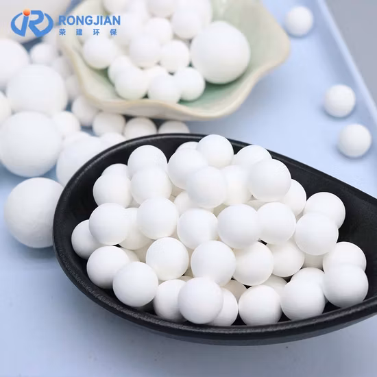 99 boules en céramique d'alumine inerte, haute température et haute pression boules en céramique d'emballage 19mm