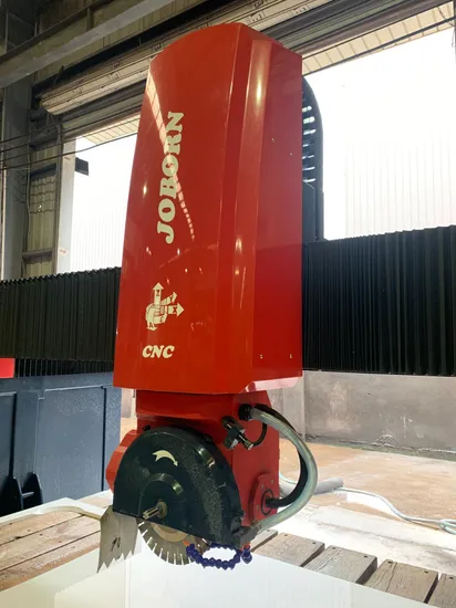 Logiciel italien Hualong Machinery Scie à pont CNC à 5 axes Machine de découpe de pierre pour le granit, le marbre, le quartz, les carreaux de comptoir en porcelaine faisant la machine au Canada
