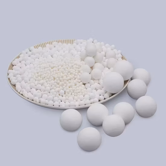 Billes en céramique inertes boules en céramique d'alumine inerte boule d'emballage industrielle en céramique